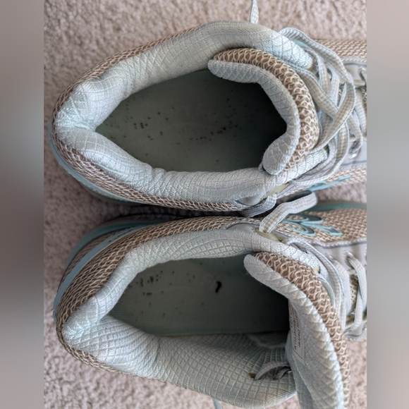 Gravity Defyer Womens Size 7 Gdefy Mighty Walk Shoes Versoshock Gray Blue Aqua - Picture 10 of 11